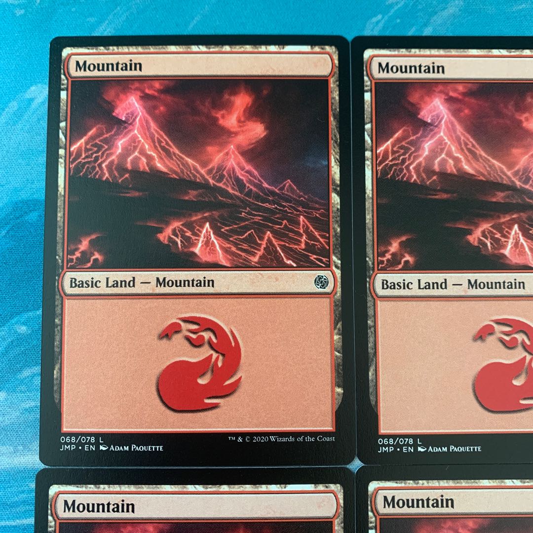 MTG 4 cards Mountain