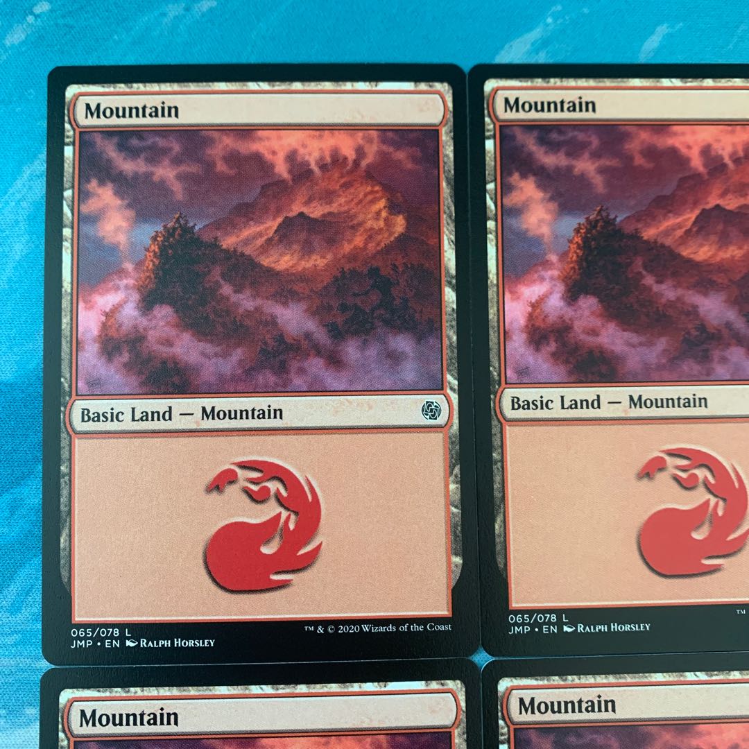 MTG 4 cards Mountain