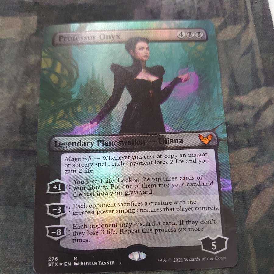 オニキス教授 拡張Foil 英語版