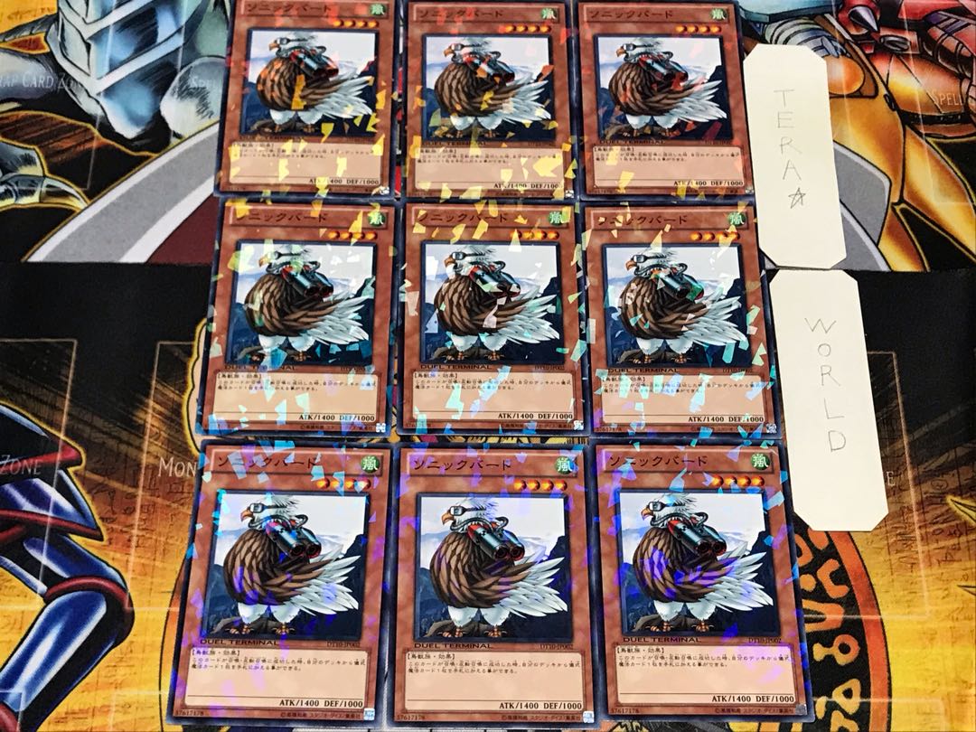 Sonic Bird 3 Dueling Terminals, set of 9, Tera.