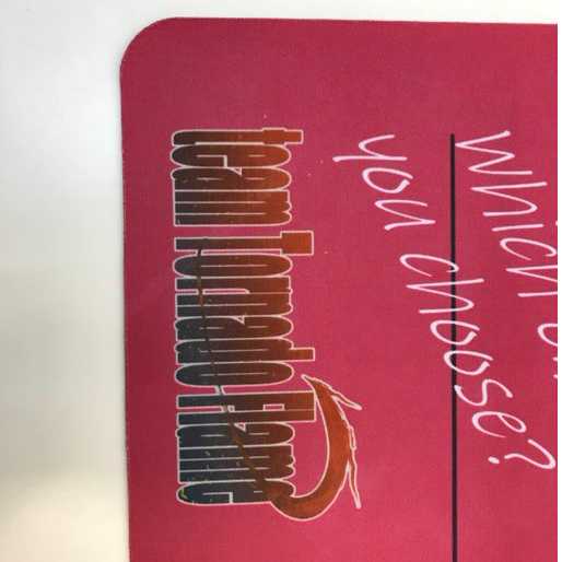 Zimbatta Rubber Play Mat Tornado Frame 60 x 35cm