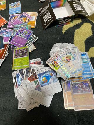 Pokémon Cards V MAX Climax 6 boxes, opened.