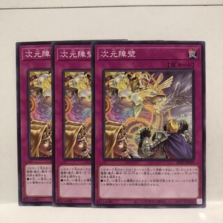 次元障壁 ノーマル　3枚　マホ子