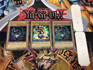 Dark Magician BE1 1 Ultra, set of 3 Tera.