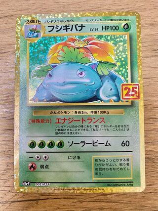 Venusaur 25th exclusively for Mr. Kohakoha of Pokemon