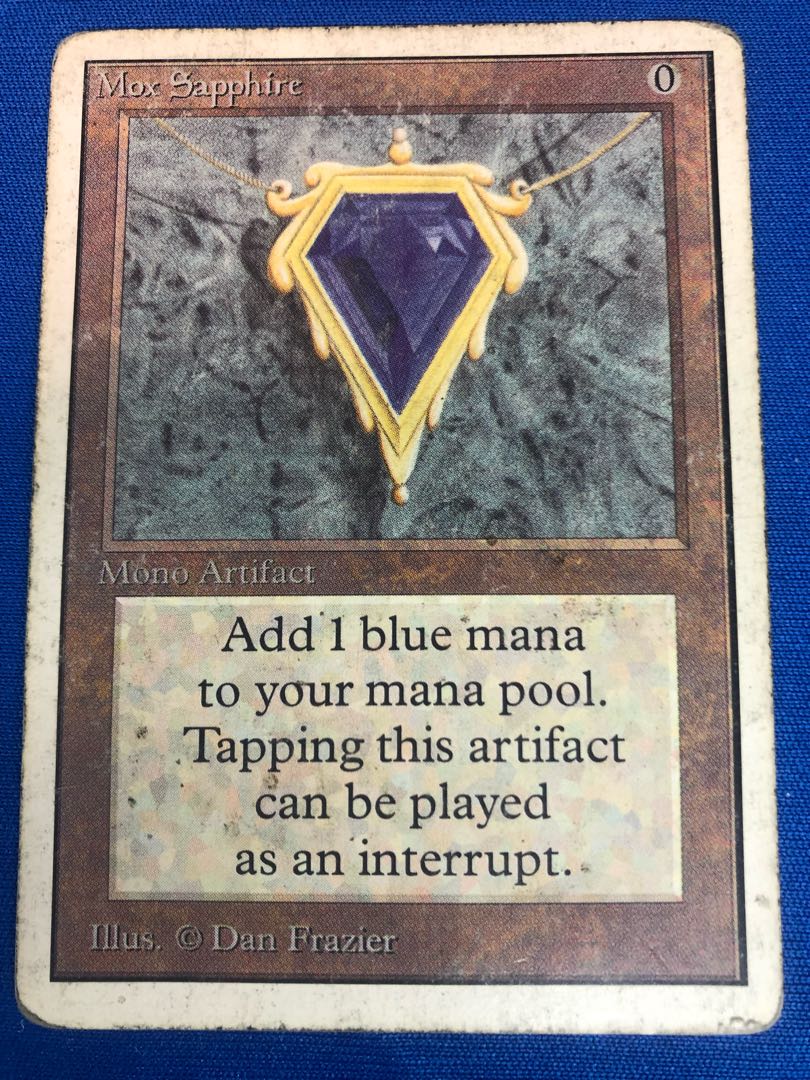 Mox Sapphire Unlimited Power 9