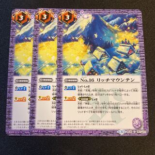 No.16 リッチマウンテン 3枚 3枚