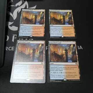 尖塔断の運河4枚セット