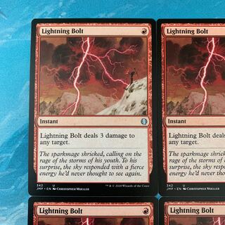 MTG 4 cards Lightning Bolt