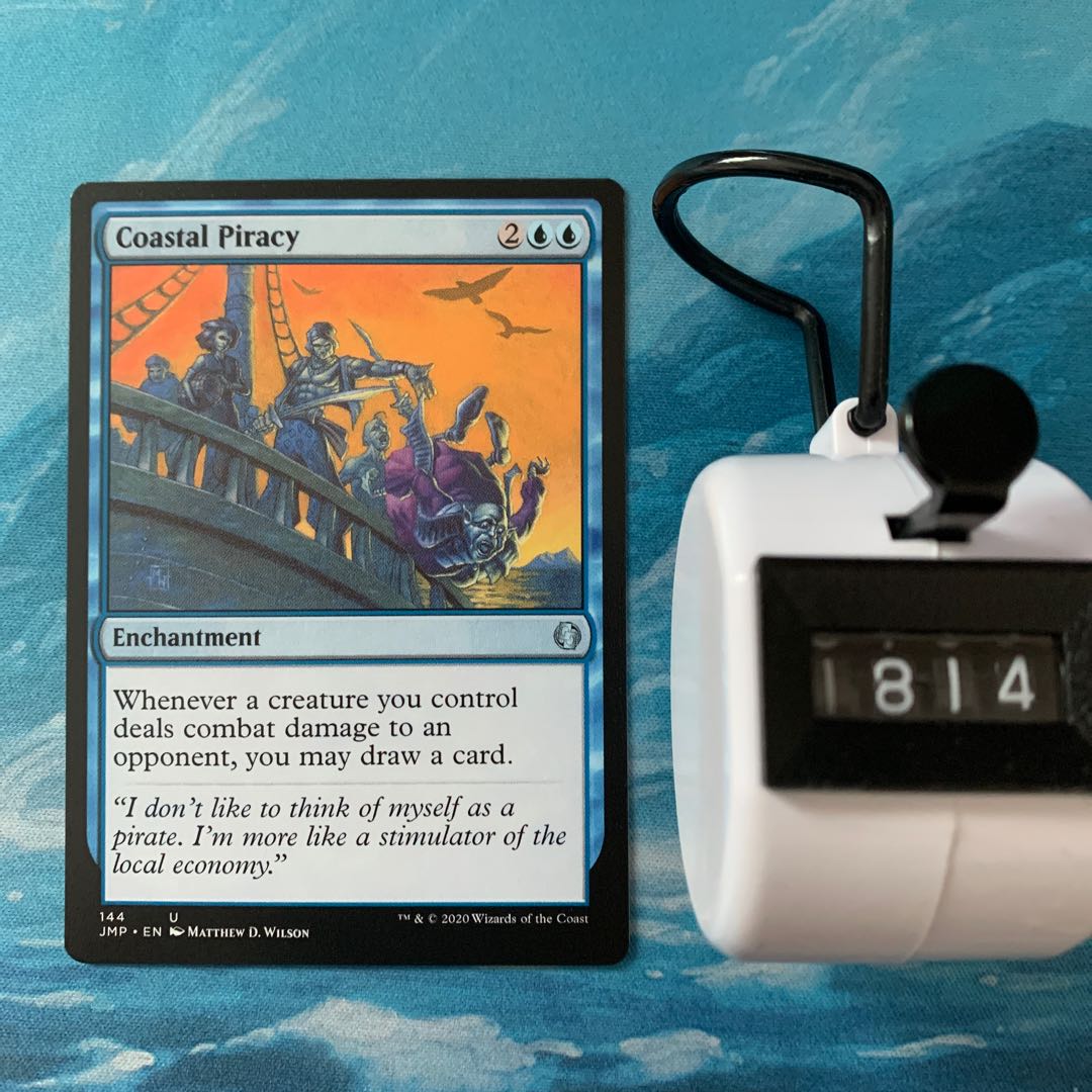 MTG 4 copies Coastal Piracy