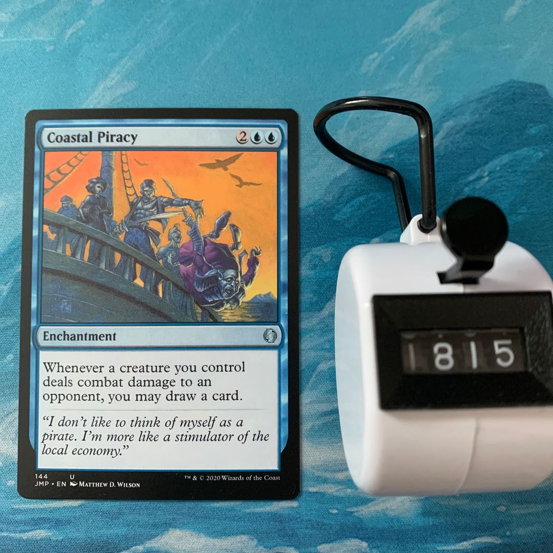 MTG 4 copies Coastal Piracy