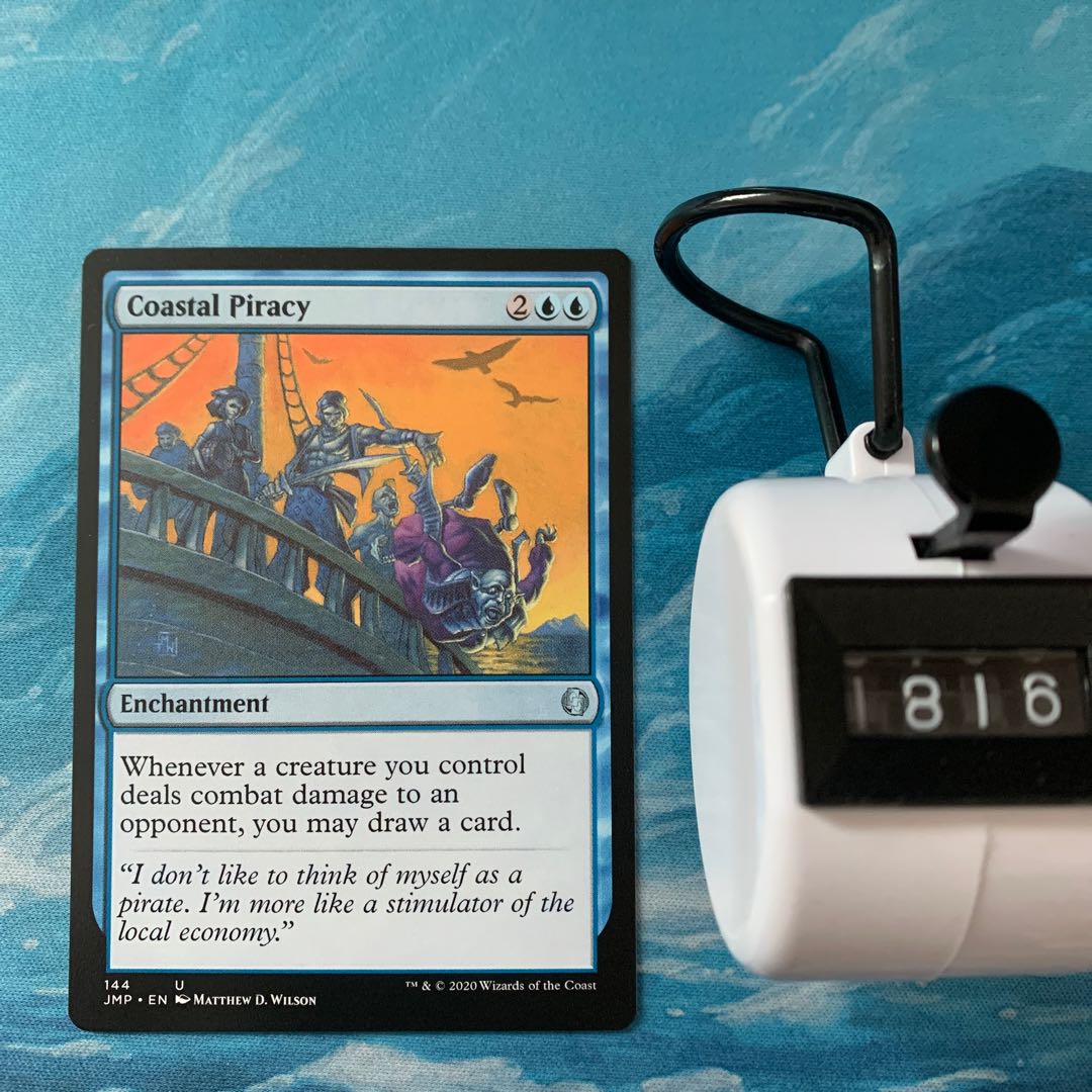 MTG 4 copies Coastal Piracy
