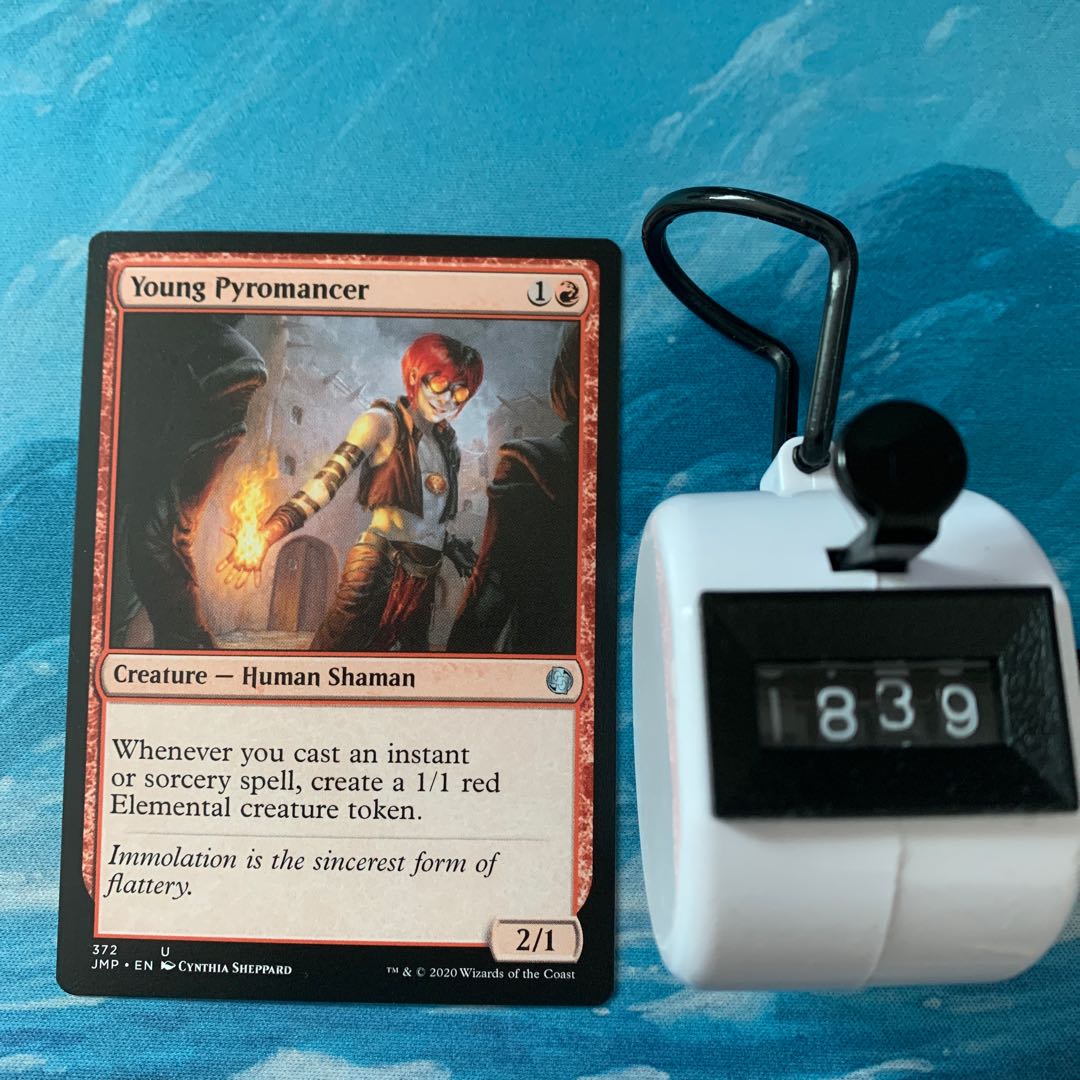 MTG 4 cards Young Pyromancer