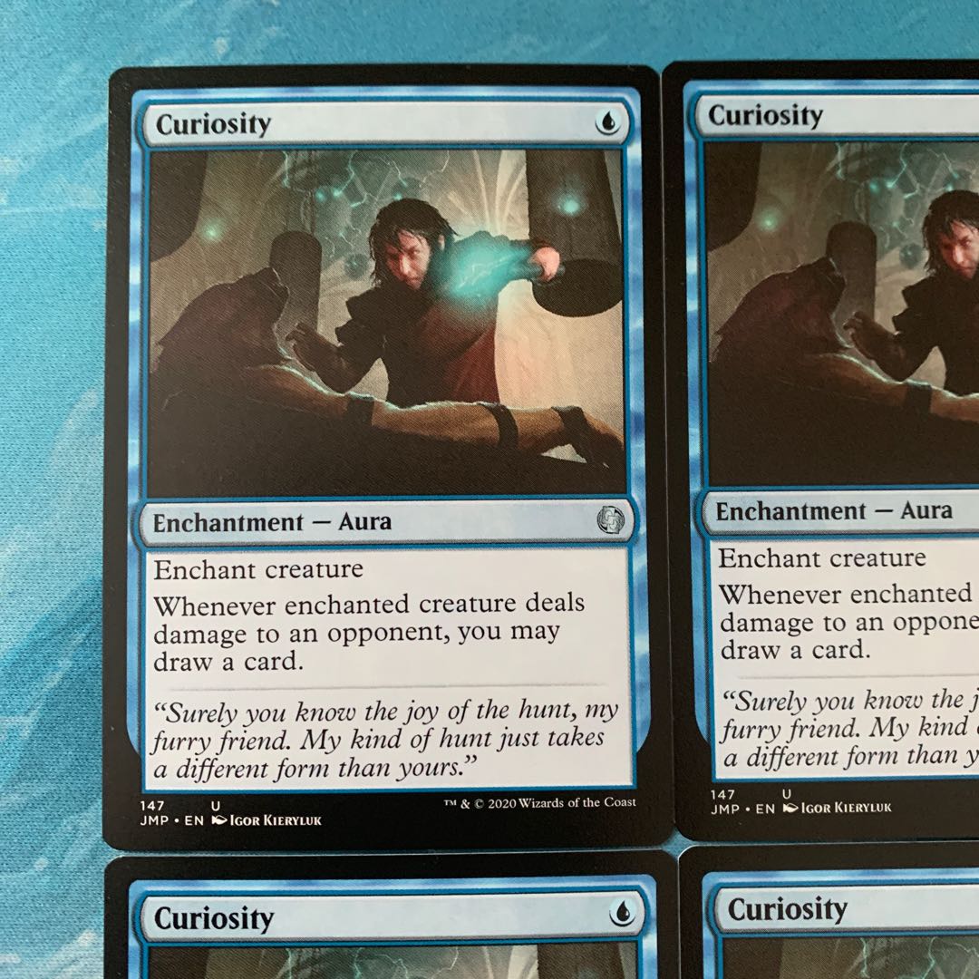 MTG 4 cards Curiosity