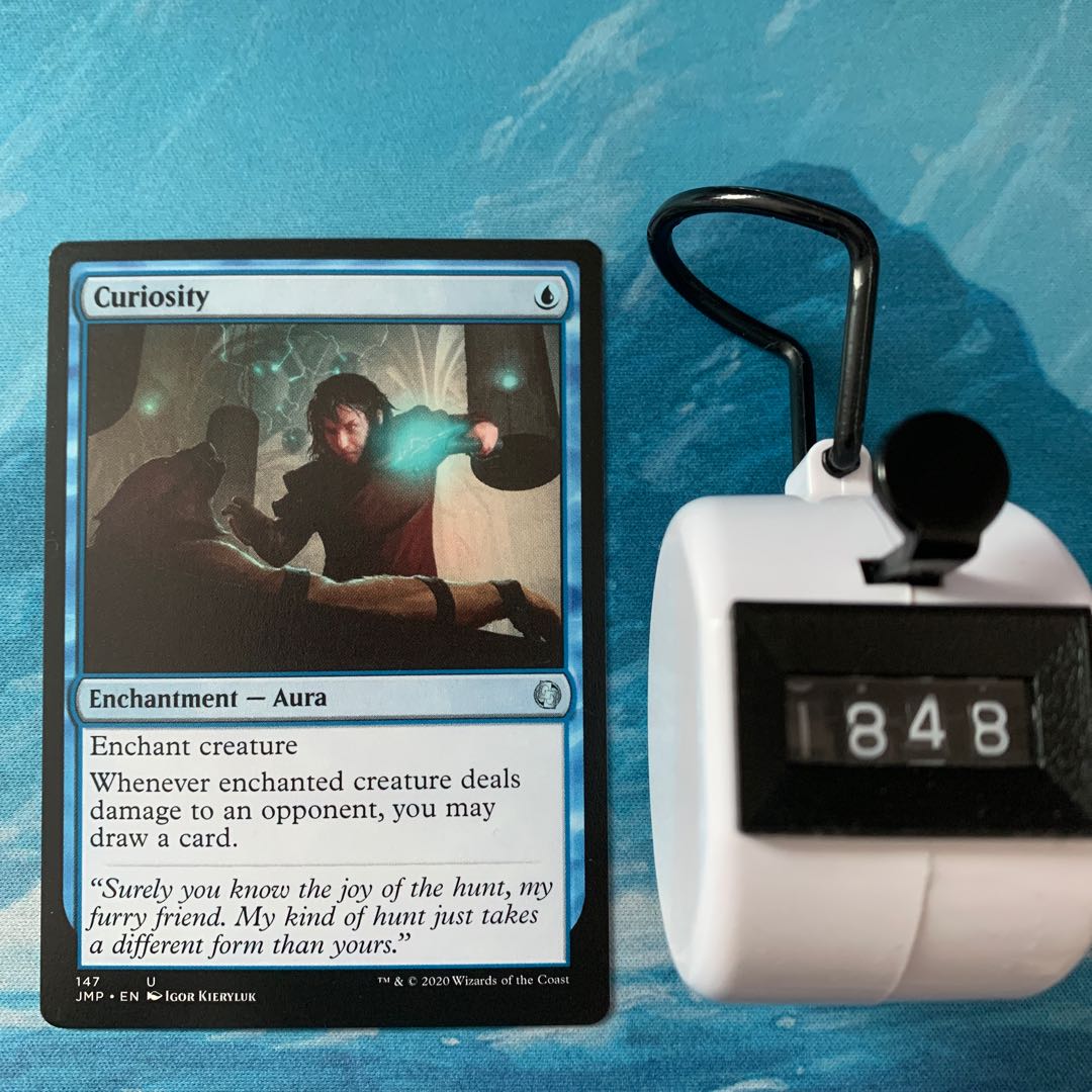 MTG 4 cards Curiosity