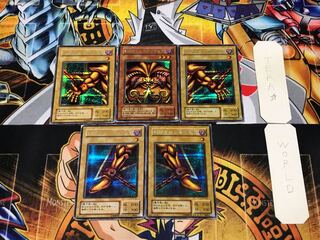 Exodia the Forbidden One 2nd Period ver 5 Secret Parts Set Terra