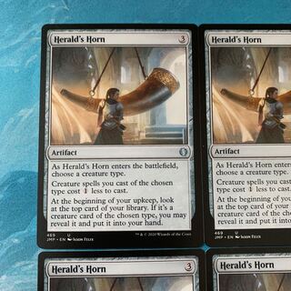 MTG 4-card Herald's Horn