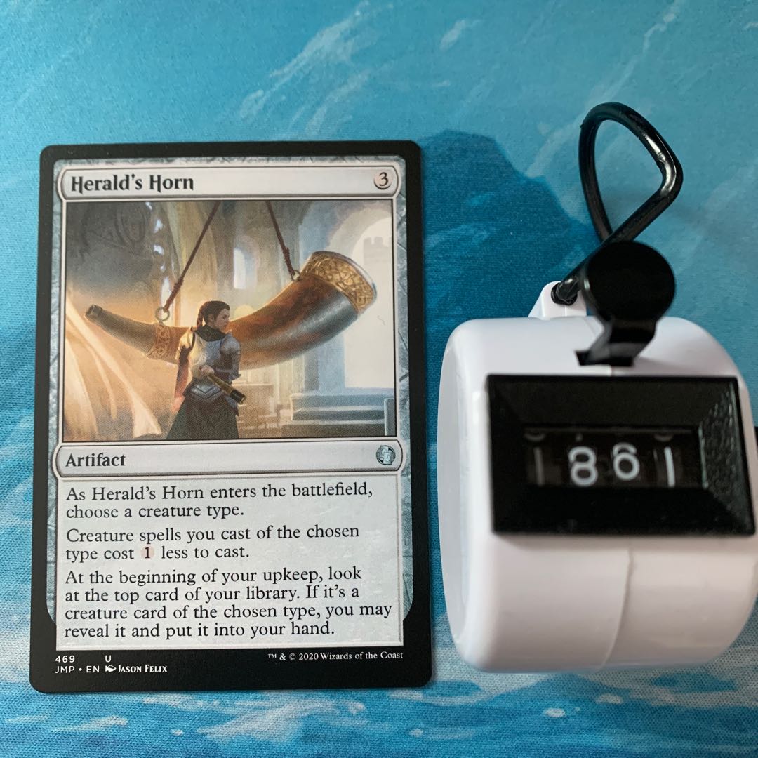 MTG 4-card Herald's Horn