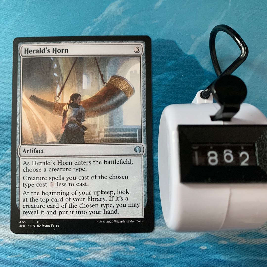 MTG 4-card Herald's Horn