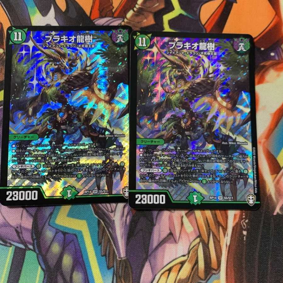 ブラキオ龍樹　2枚