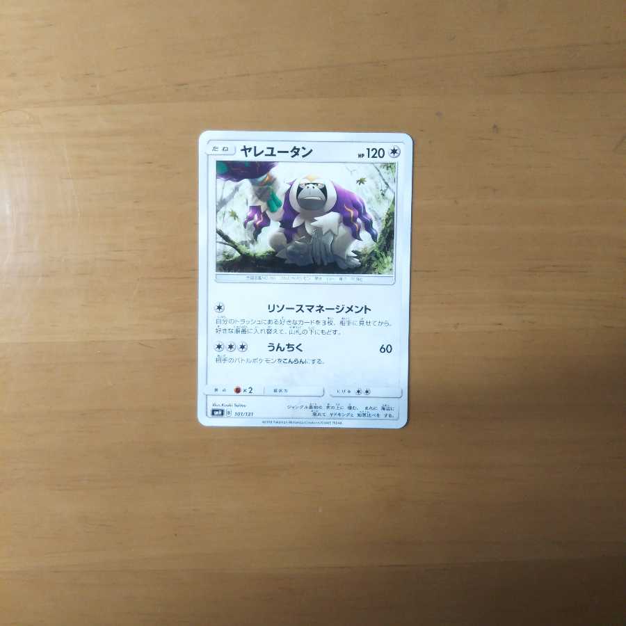 ヤレユータン リソースマネジメント 1枚