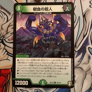 樹食の超人　1枚