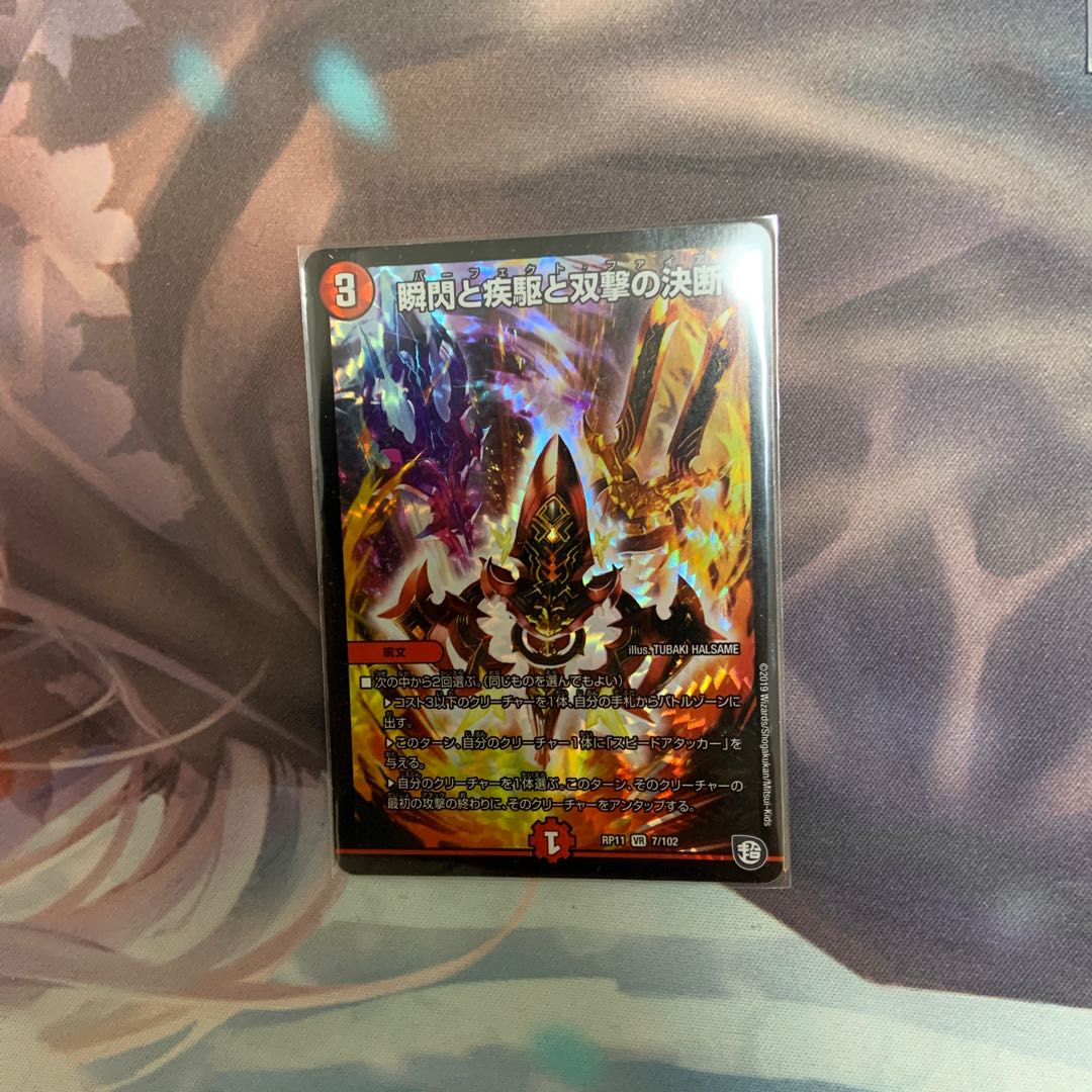 瞬閃と疾駆と双撃の決断