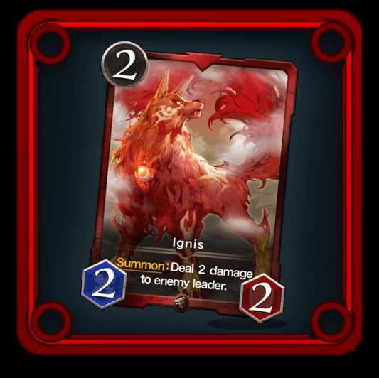スピリットⅢ 文明 赤 召喚時:イグニスを２枚手札に加える
