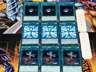 Foolish Burial Monster Reborn Black 3, Normal, Set of 3