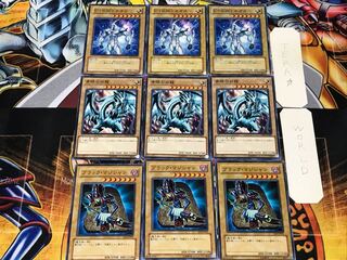 Dark Magician Blue-Eyes White Dragon Neos 1 Normal, set of 3 each
