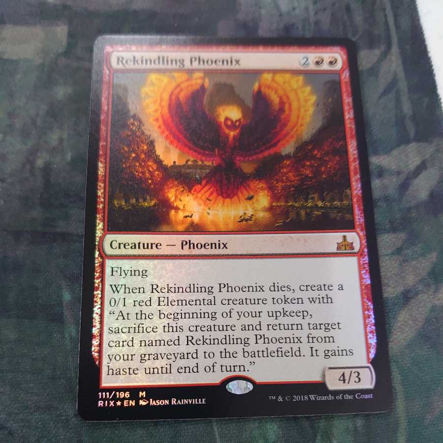 再燃するフェニックス Foil 英語版 2枚まで