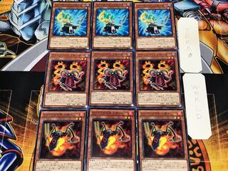 Red Crimson Synkron Resonator 3 Normal, set of 3 each