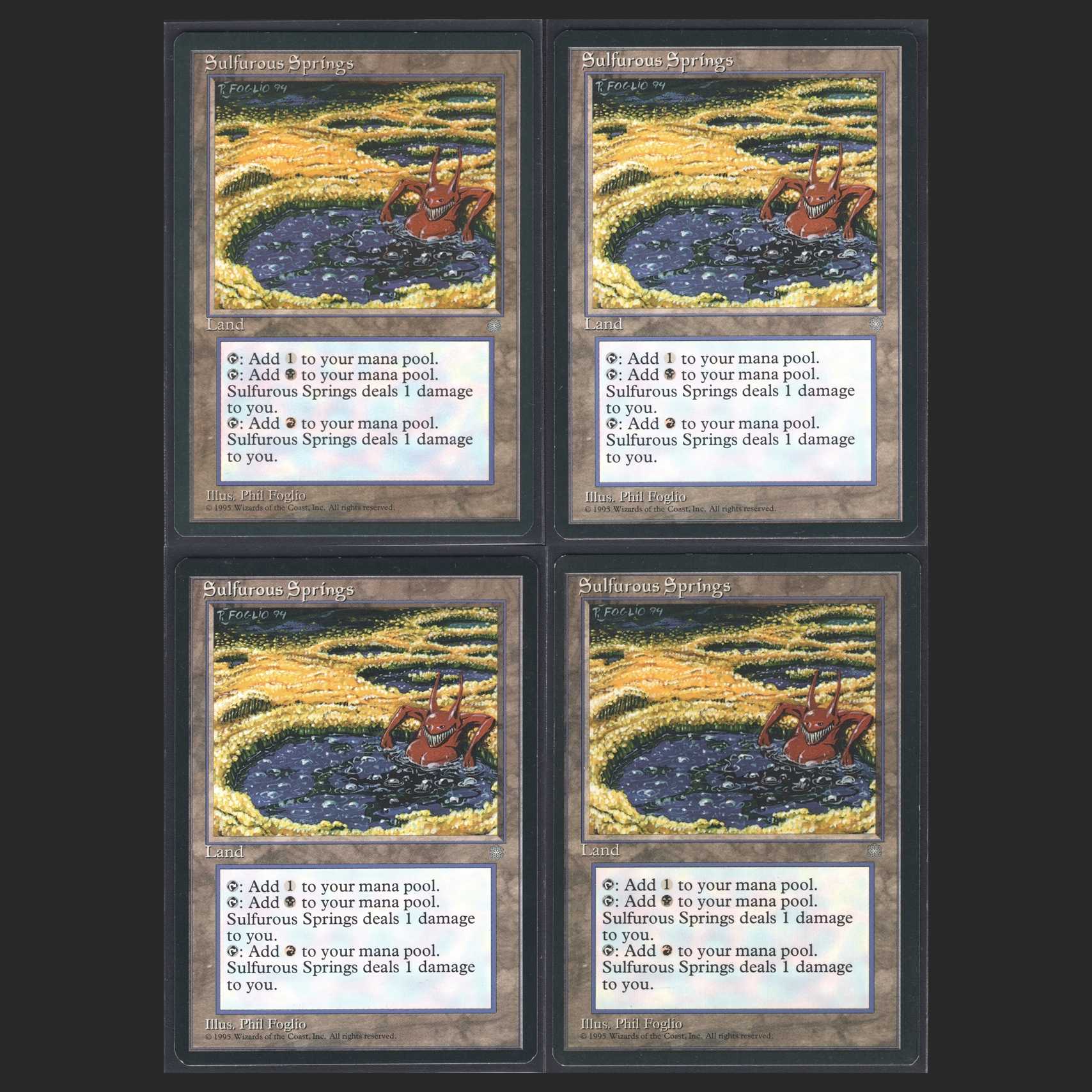 【英】硫黄泉[ICE] 【ニア】4枚/管理:MM0105A