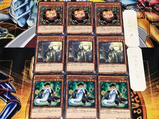 マスマティシャン ナイトエンド クリッター  1 ノーマル 各3枚セット