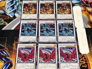 ブラックローズ ブラックフェザー レッド・デーモンズ 4 ノーマル 各3枚セット