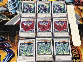 Stardust Black Rose Junk Warrior 5 Normal, set of 3 each