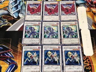 A・O・J ジャンク・ウォリアー ブラック・ローズ 1 ノーマル 各3枚セット