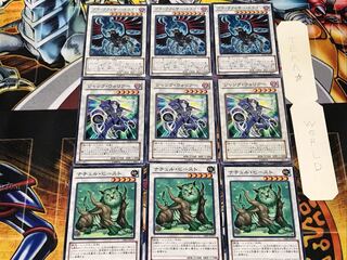 ナチュル ジャンク・ウォリアー ブラックフェザー 1 ノーマル 各3枚セット