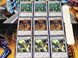 霞鳥クラウソラス レッド・デーモンズ ナチュル 1 ノーマル 各3枚セット