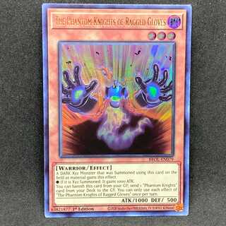 Yu-Gi-Oh English The Phantom Knights of Ragged Gloves 1st BROL Ultra