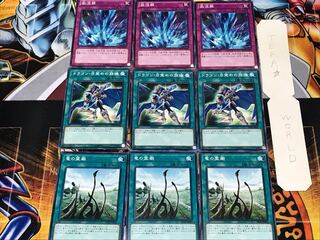 竜の霊廟 ドラゴン・目覚め 激流葬 3 ノーマル 各3枚セット