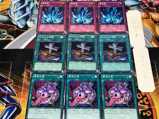 貪欲な壺 おろかな埋葬 激流葬 3 ノーマル 各3枚セット