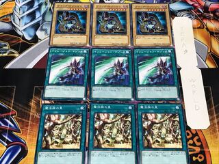 Secret Village of the Spellcasters Illusion Dark Magician 1 Normal Set of 3 each