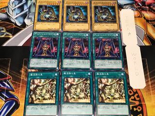 Secret Village of the Spellcasters Dimension Dark Magician 3 Normal Set of 3 each