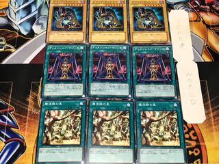 Secret Village of the Spellcasters Dimension Dark Magician 4 Normal Set of 3 each