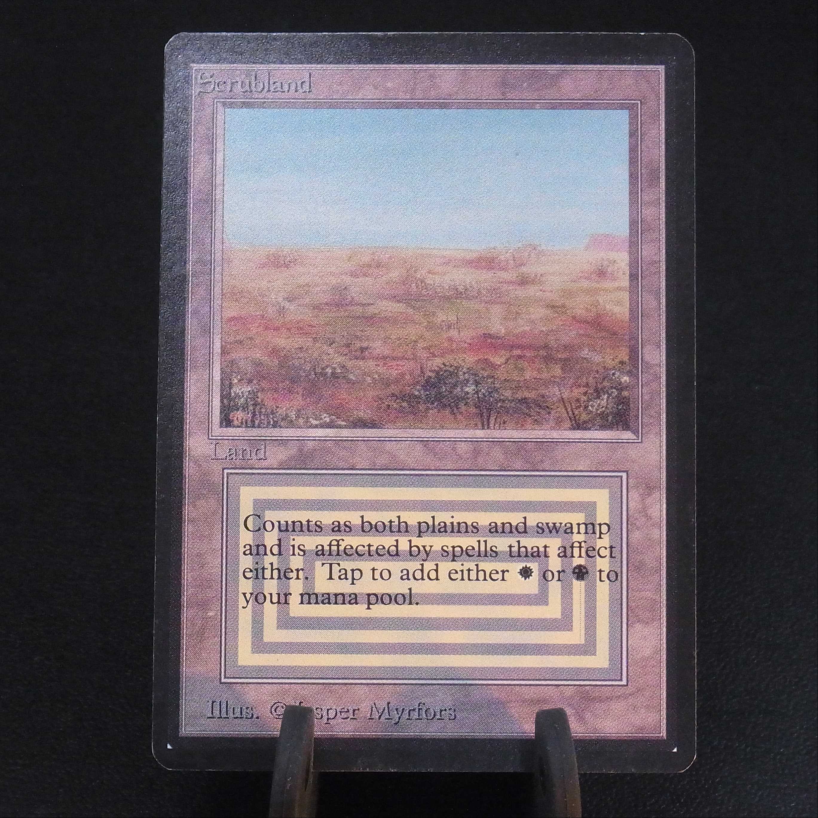 【英】Scrubland [BETA/LEB]【EX】/管理:▼MM0158A  1枚