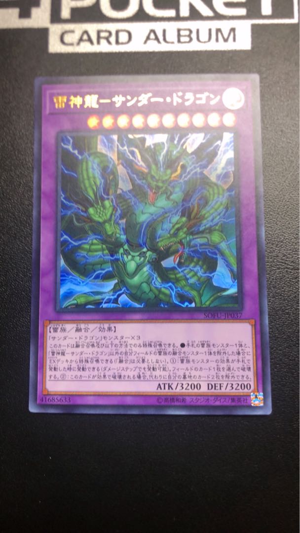 雷神龍-サンダー・ドラゴン ウルトラレア