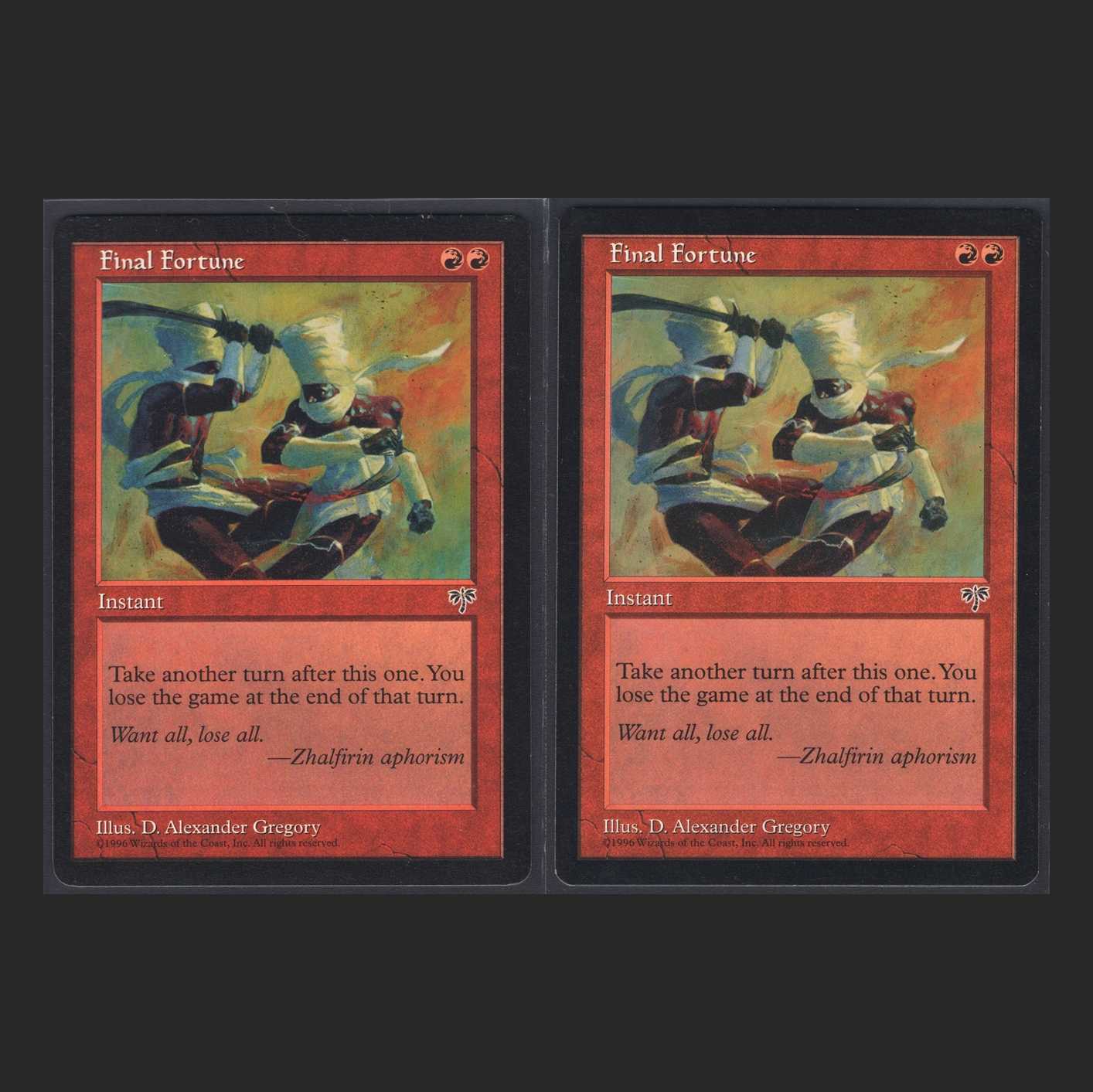 English] Final Fortune [MIR] [Exe] 2 copies / Management: MM0177A