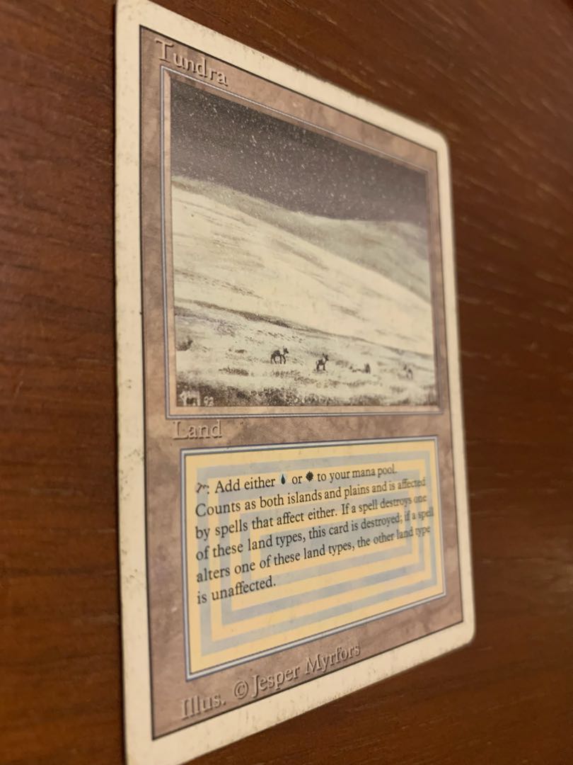 Final Price Drop] Tundra English 3ED Revised Edition Dual Land