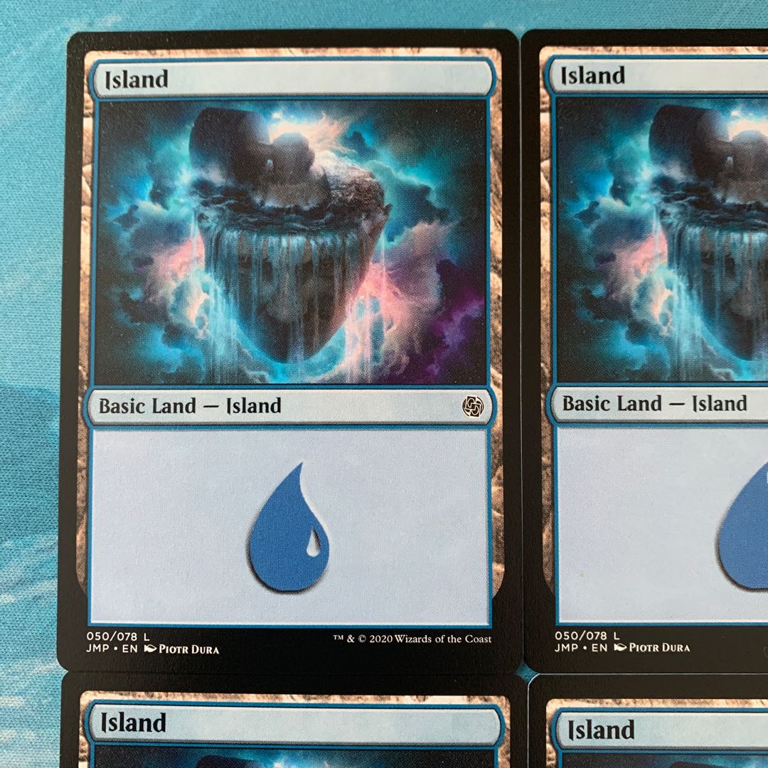 MTG 4 sheets Island